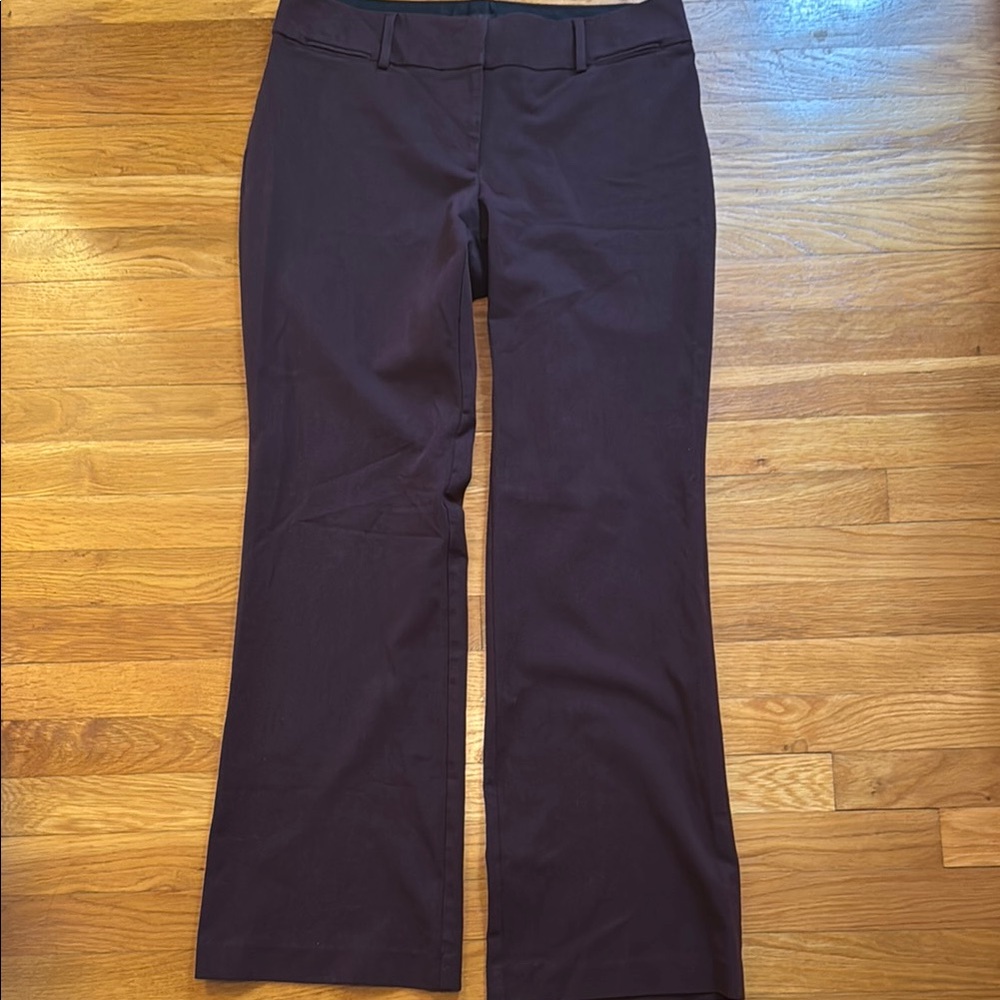 LOFT Women's wine Trousers